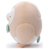 Officiële Pokemon knuffel slapende Rowlet Poképeace +/- 28cm (breedt) Takara tomy